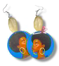 Afro Queen Woman Earrings