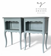 Image 1 of Beautiful french oak bedside