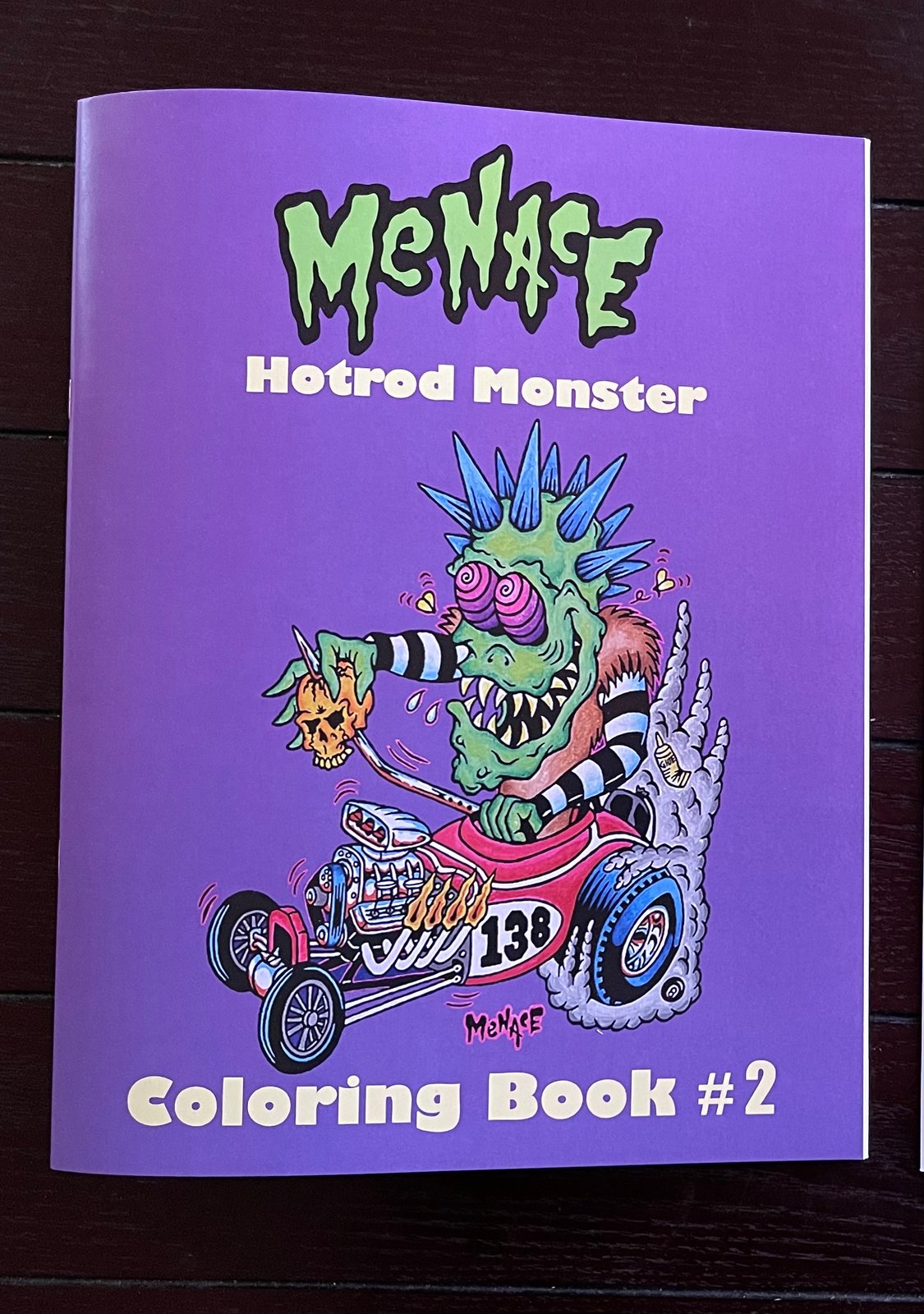 Monster　Two　Thorazine　coloring　book　Hotrod　2nd　Step