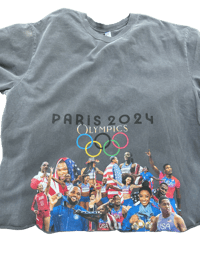 Image 2 of Vintage 2024 Paris Olympics Tee