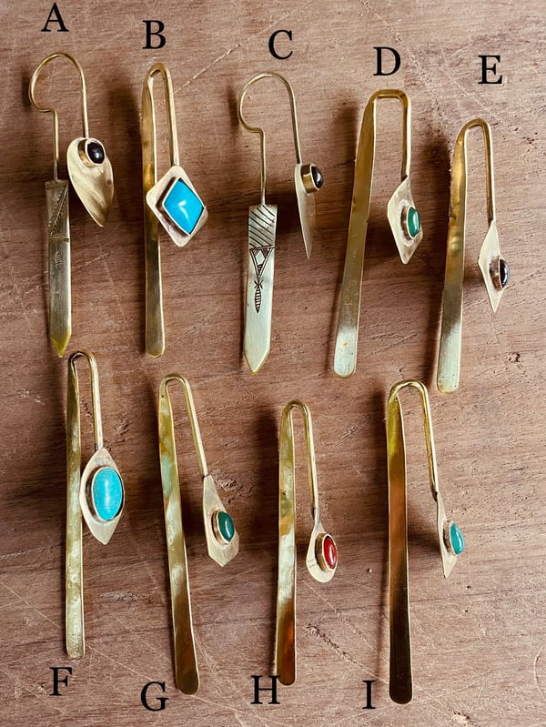 Image of Brass & Stone Bookmarks