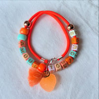 Bracelet mandarine 