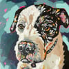 Opens March 2024 - Custom Dog Portrait in Acrylic - Booking Fee