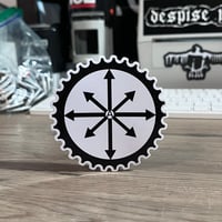 Hobby Horse Buttons Logo 3” Sticker