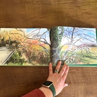 Image 10 of HEDGEROWS & VERGES: A Year of Drawing Outside - Hardcover sketchbook zine