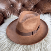 Image 2 of BROWN RANCHER STIFF BRIM