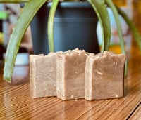 Image 2 of Neem & Nettle Premium Sea Moss Acne Soap. 