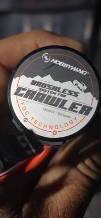 Image 1 of Hobbywing Fusion Motor 1800KV | 540 Spec - Used