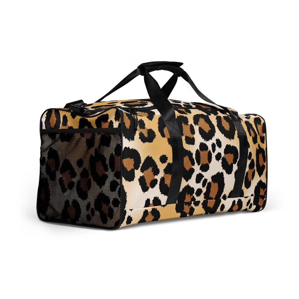 Image of Duffle bag Leopard Design