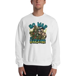 Image of Zombies no war in Ukraine Unisex Sweatshirt