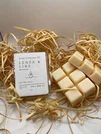 Image 2 of Green tea & lemongrass / lemon & lime clamshell wax melts 