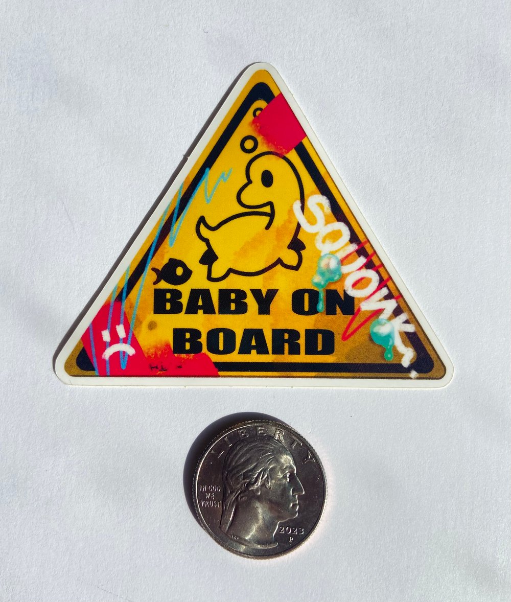 Baby on Board Vinyl Sticker