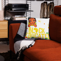 Image 1 of Basic Pillow/ Pretty Black Educated