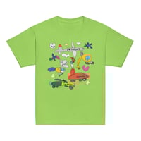 Image 3 of Kids Trucks, Planes and Helicopters  Tee