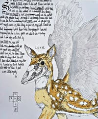 Image 1 of 14x17in. Drawing “Angel”