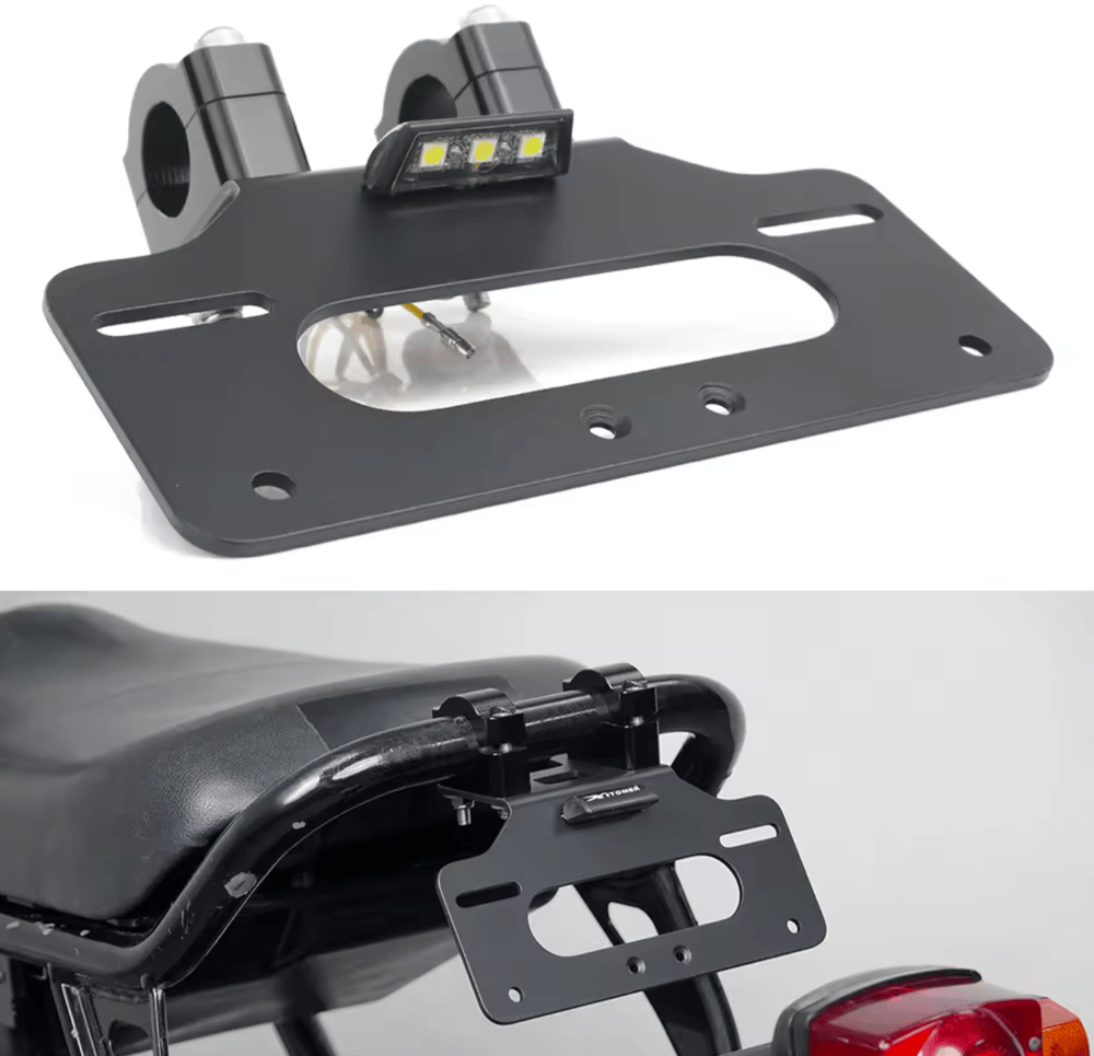 Ruckus License Plate Holder and Bracket 