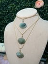lotus flower necklace (dark tone)