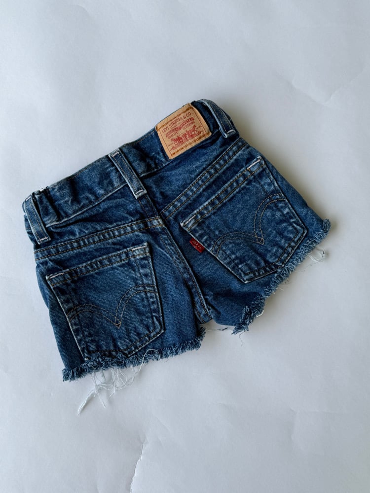 Image of Upcycled  515 Levi's Shorts Size 2T