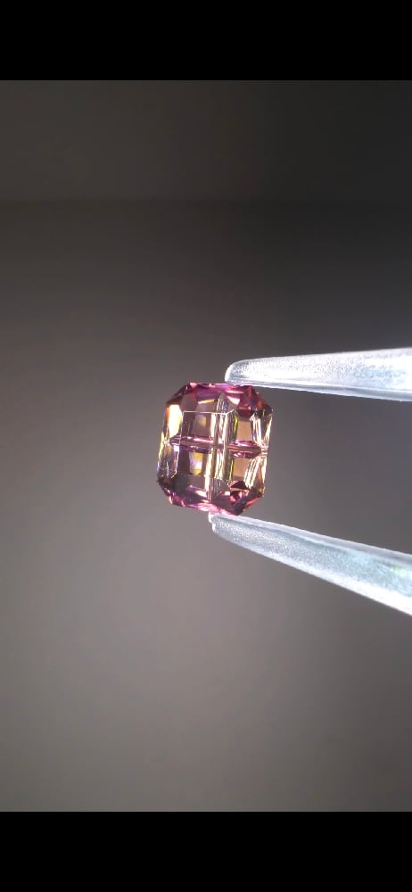 Image of Fantasy cut tourmaline 