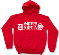 SOUF DALLAS HOODIE (RED/WHT) 