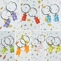 Image 4 of Gummy World Hoop Earrings