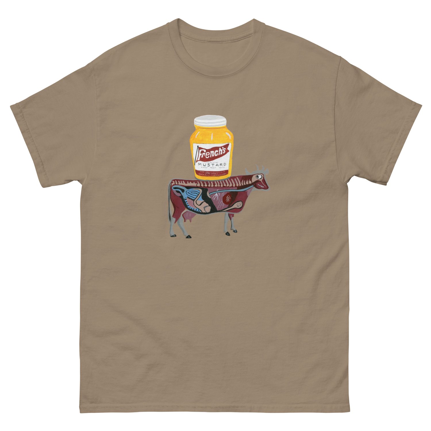 Image of MUSTARD COW T-SHIRT