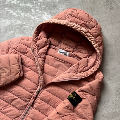 Image of SS 2021 Stone Island Loom Woven Down Jacket, size medium