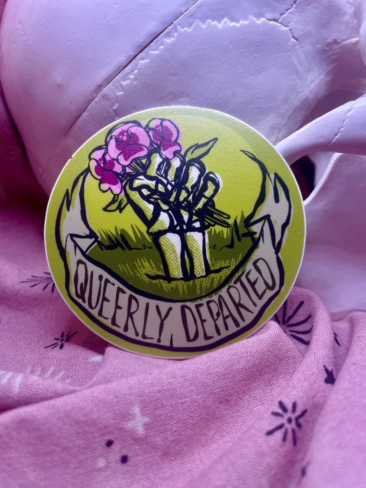 Queerly Departed Sticker