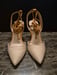 Image of Khaki & Dark Tan Dress Pumps 