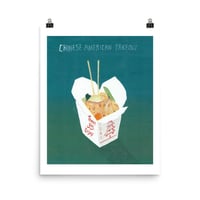 Image 1 of CHINESE AMERICAN TAKEOUT POSTER