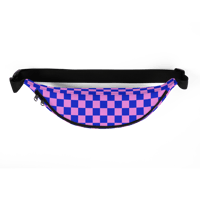 Image 3 of Pink Blue Checker Bumbag