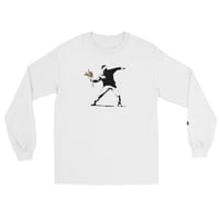 Image 1 of Throwing Flowers Long Sleeve Shirt