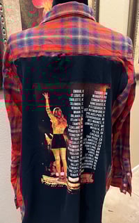 Vintage Orange/Blue Flannel Shirt Taylor Swift