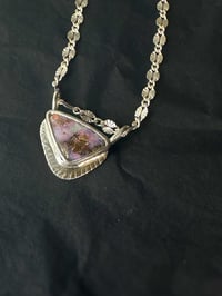 Image 3 of Spacey Boulder Opal Starburst Chain
