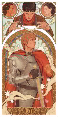 Image 2 of Merlin Nouveau Print