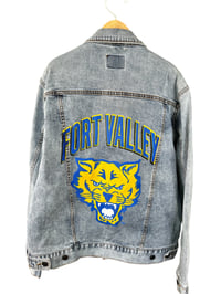 Image 1 of Fort Valley State  - Homecoming Denim Jacket