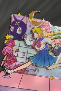 Image 3 of First Encounter enamel pin 