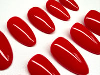 Image 3 of Red Nail Theory Press-On Nails