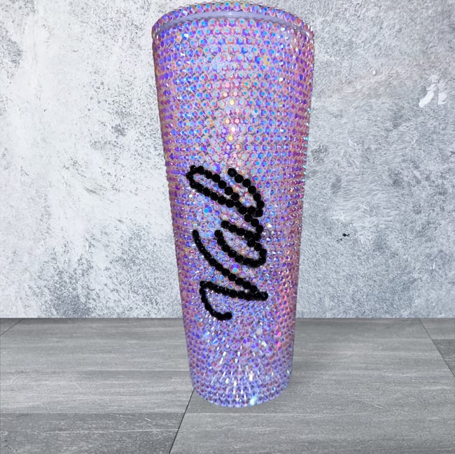 Custom Bling Name Starbs Tumbler 