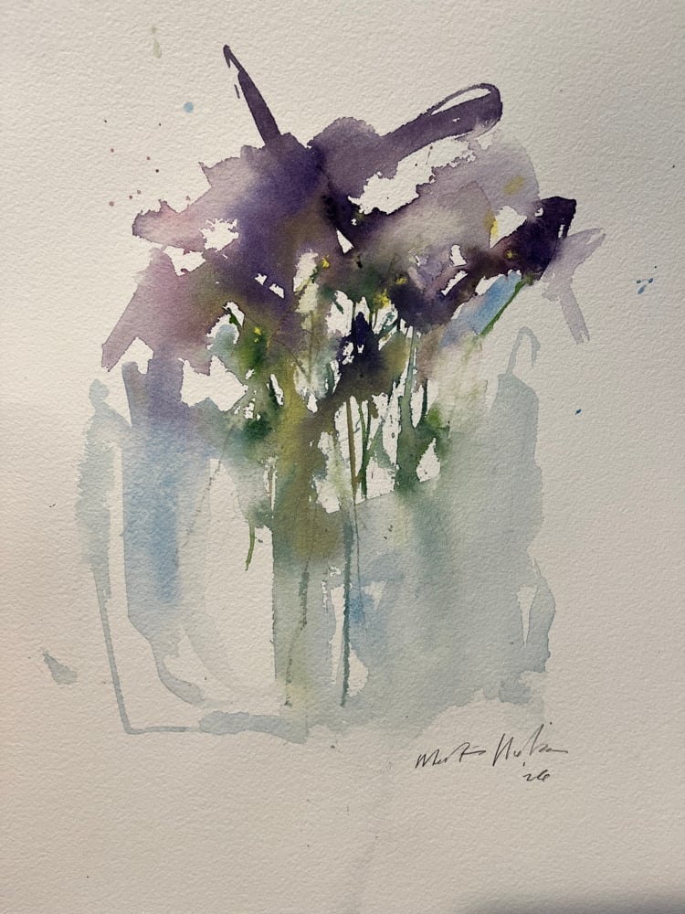 Image of Intuitive Rainwater Floral No 27 - Original