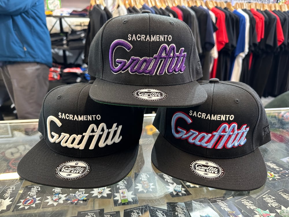 Sacramento Graffiti the City Snap Back Hats