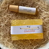 Sunflower Honeybee Glycerin Bar Soap and Perfume Duo
