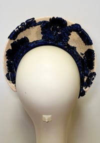 Image 4 of Navy and cream halo