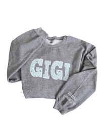Image 4 of Keepsake Infant Crewneck Sweatshirt- College