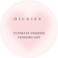 Image 1 of Dickie Vendors List! 