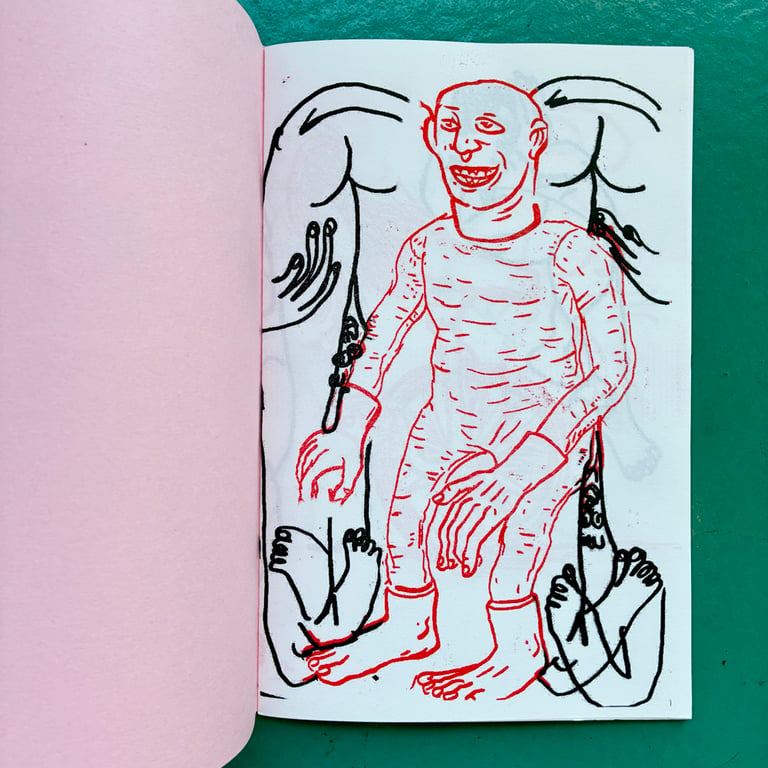 Jeff & Mitsu Make a Zine at 11:58pm by Mitsu Okubo & Jeffrey Cheung Image 2