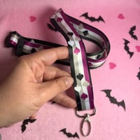 Image 2 of Ace Pride Lanyard