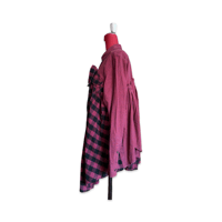 Image 3 of Reconstructed Plaid Shirt Dress – Upcycled