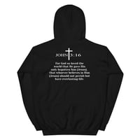 Image 2 of John 3:16 Bible Verse Hoodie