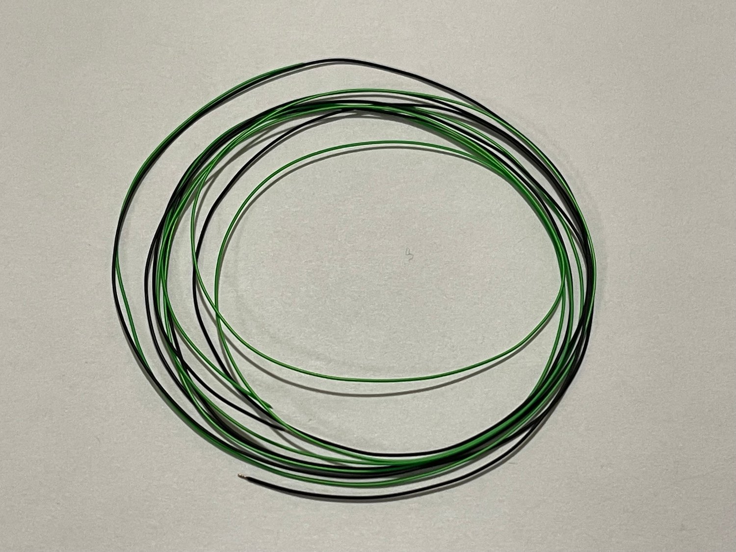 Spark plug wire material green-black 